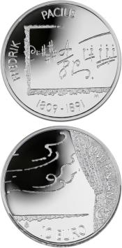 200e verjaardag Fredrich Pacius 10 euro Finland 2009 Proof